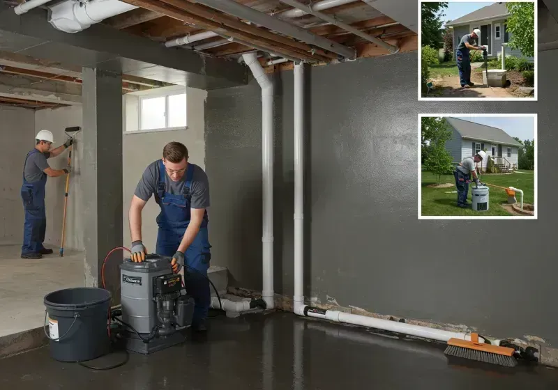 Basement Waterproofing and Flood Prevention process in Tishomingo, OK